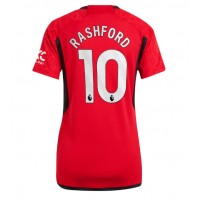 Maglie da calcio Manchester United Marcus Rashford #10 Prima Maglia Femminile 2023-24 Manica Corta